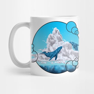 Ballenas en el cielo - Whales in the sky Mug